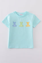 Premium mint bunny embroidery top - ARIA KIDS