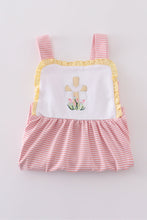 Premium pink cross embroidery dress - ARIA KIDS