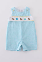 Premium mint bunny egg embroidery gingham jonjon - ARIA KIDS