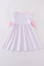 Premium Pink bunny bow dress - ARIA KIDS
