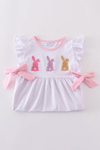 Premium Pink bunny bow dress - ARIA KIDS