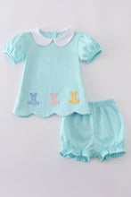 Premium Mint bunny embroidery set - ARIA KIDS