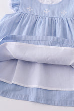 Premium Blue cross embroidery set - ARIA KIDS