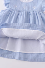 Premium Blue cross embroidery set - ARIA KIDS