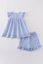 Premium Blue cross embroidery set - ARIA KIDS