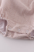 Premium brown cross embroidery bubble - ARIA KIDS