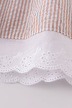 Premium brown cross embroidery set - ARIA KIDS