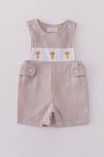 Premium brown cross embroidery jonjon - ARIA KIDS