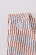 Premium brown cross embroidery jonjon - ARIA KIDS