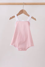 Pink ribbon ruffle bow bubble