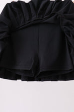 Black pleated skort - ARIA KIDS