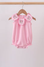 Pink Floral Embroidery Bubble
