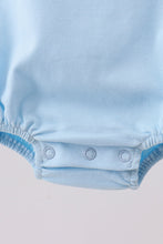 Blue Vehicle Embroidered Bubble - ARIA KIDS