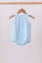 Blue Vehicle Embroidered Bubble - ARIA KIDS