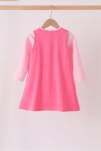 Pink Jack-O-Lantern applique 2pc dress set