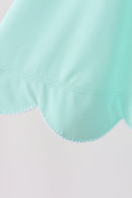 Mint Scalloped Dress