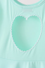 Mint Scalloped Dress