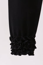 Black icing ruffle pants - ARIA KIDS