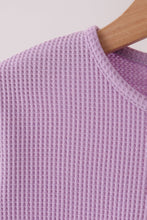 Lavender scalloped pants set