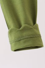 Forest scalloped leggings