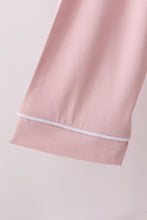 Pink bamboo mom pajama set – view 6