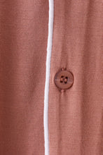 Dusty rose bamboo mom pajama set – view 4