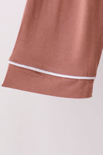 Dusty rose bamboo mom pajama set – view 5
