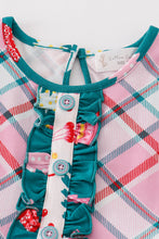 Platinum Pink plaid dress - ARIA KIDS