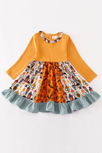 Platinum Yellow halloween twirl dress - ARIA KIDS