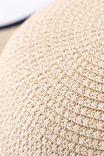 Beige straw hat mommy & me - ARIA KIDS