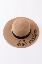 "hello sunshine" straw hat mommy&me