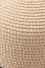 Cream straw hat mommy&me