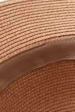 Leopard silk ribbon straw hat mommy&me