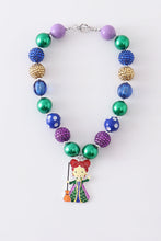 Halloween witch bubble chunky necklace