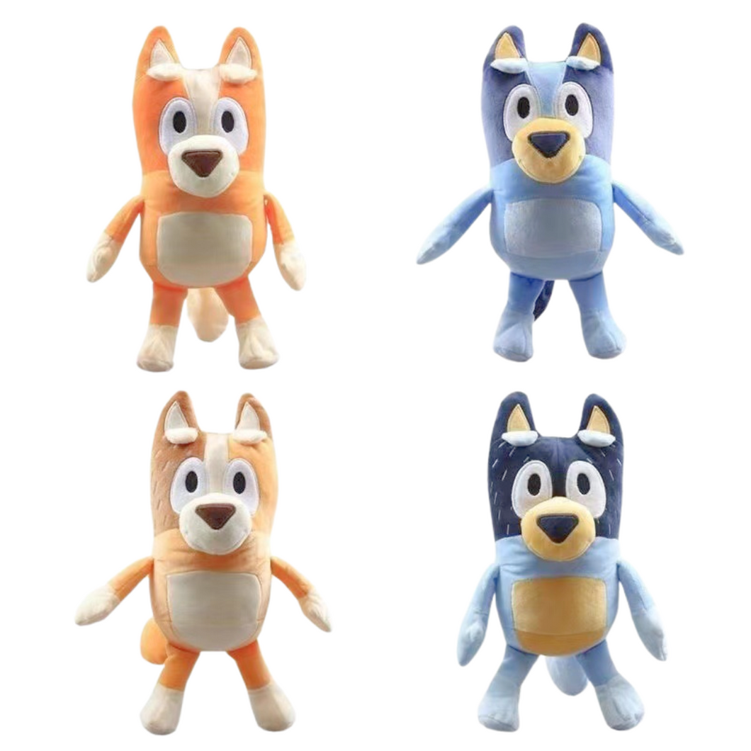 Bingo dad mom bluey dog stuffed doll - ARIA KIDS