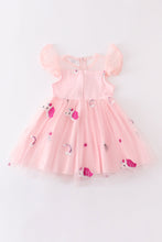 Pink unicorn rainbow girl tutu dress