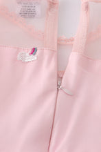 Pink unicorn rainbow girl tutu dress