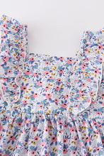 Floral print ruffle dress - ARIA KIDS