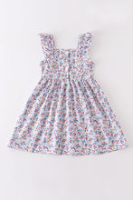 Floral print ruffle dress - ARIA KIDS