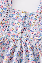 Floral print ruffle dress - ARIA KIDS