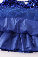 Blue sequin dress - ARIA KIDS