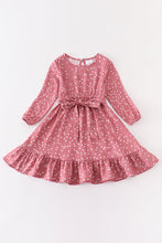 Pink dot ruffle dress - ARIA KIDS