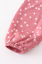Pink dot ruffle dress - ARIA KIDS