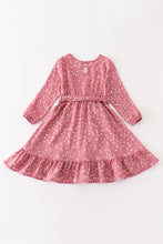 Pink dot ruffle dress - ARIA KIDS