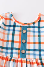 Multicolored plaid pocket dress - ARIA KIDS
