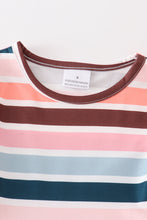 Stripe print ruffle girl dress - ARIA KIDS