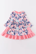 Floral print ruffle dress - ARIA KIDS