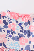Floral print ruffle dress - ARIA KIDS