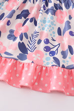 Floral print ruffle dress - ARIA KIDS