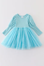Blue girl tutu dress - ARIA KIDS